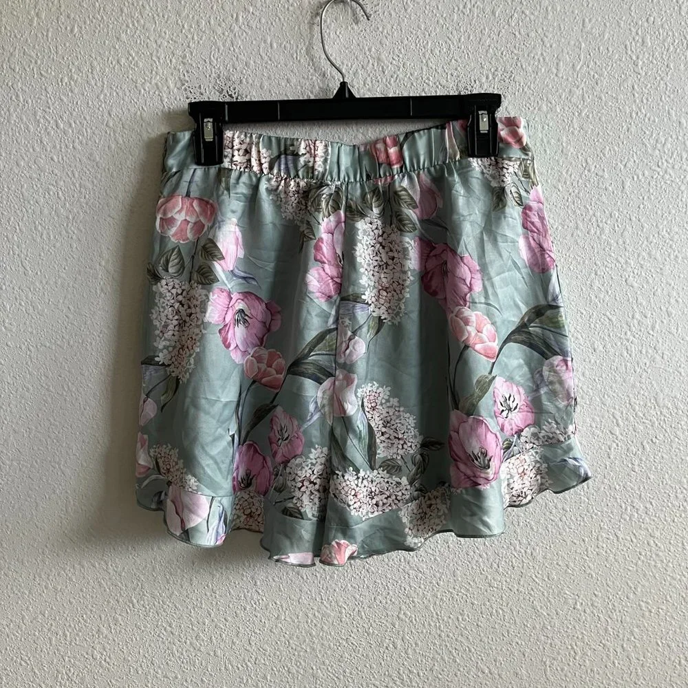 Show Me Your Mumu Women's Bobbi Printed Shorts Size L - Picture 7 of 11